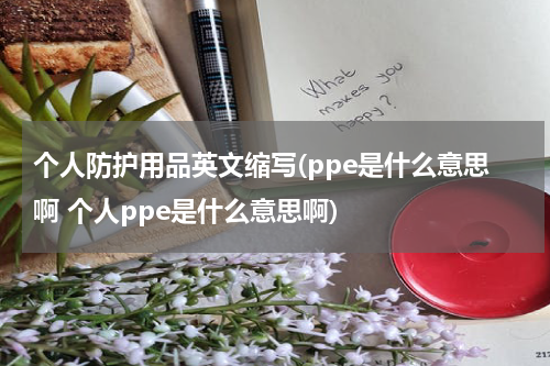 个人防护用品英文缩写(ppe是什么意思啊 个人ppe是什么意思啊)