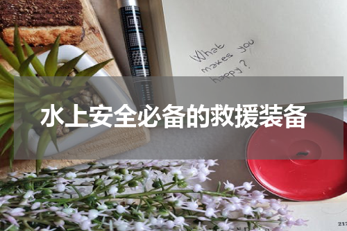 水上安全必备的救援装备