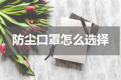 防尘口罩怎么选择